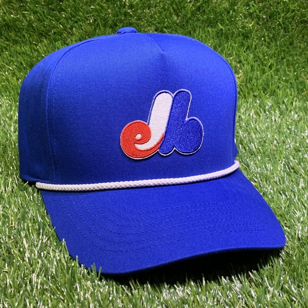 Montreal Expos 70s Throwback Logo Rope Hat | Montréal Baseball |